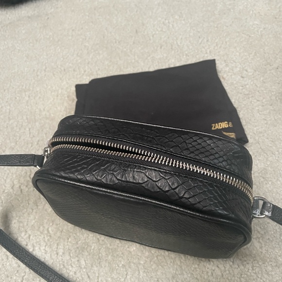 Zadig & Voltaire Leather Boxy Wings Crossbody Bag - Picture 4 of 4